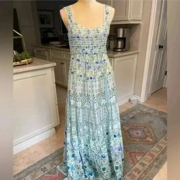 ROCOCO SAND Elan Maxi Beach Coastal Resort Dress NEW W/TAG Size M $650 - Picture 2 of 6